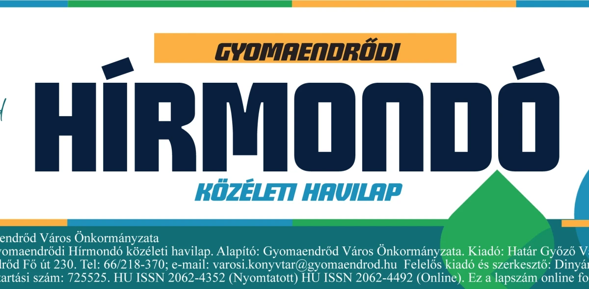 Megjelent a Gyomaendrődi Hírmondó októberi száma.