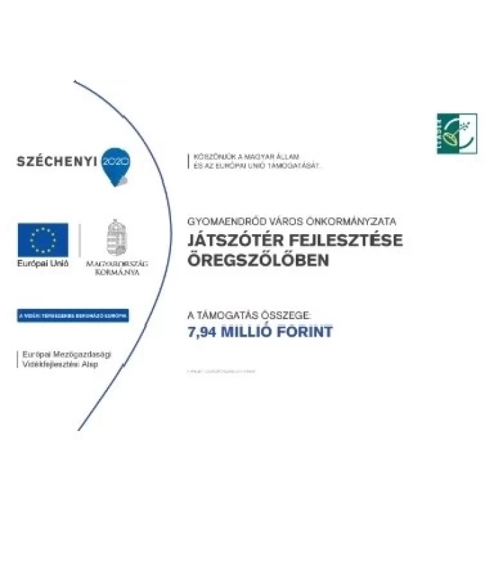 VP6-19.2.1.-54-11-21 Játszótér fejlesztése Öregszőlőben